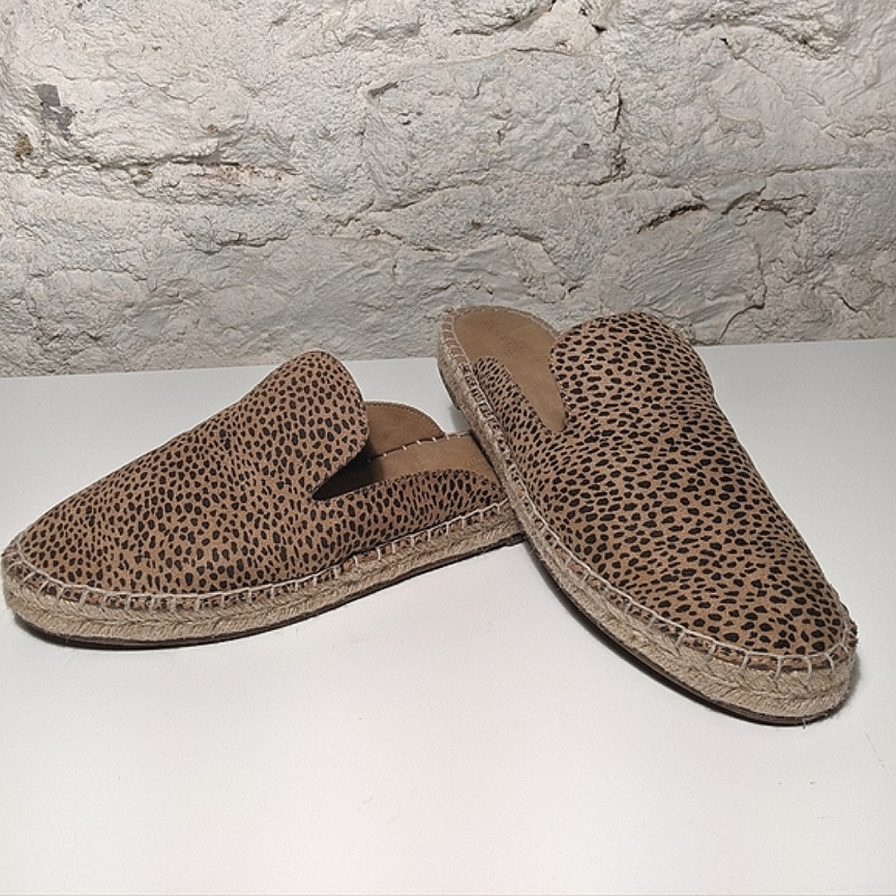 Leopard Print Mule Slide Universal Thread Shoe size 8 *barely worn